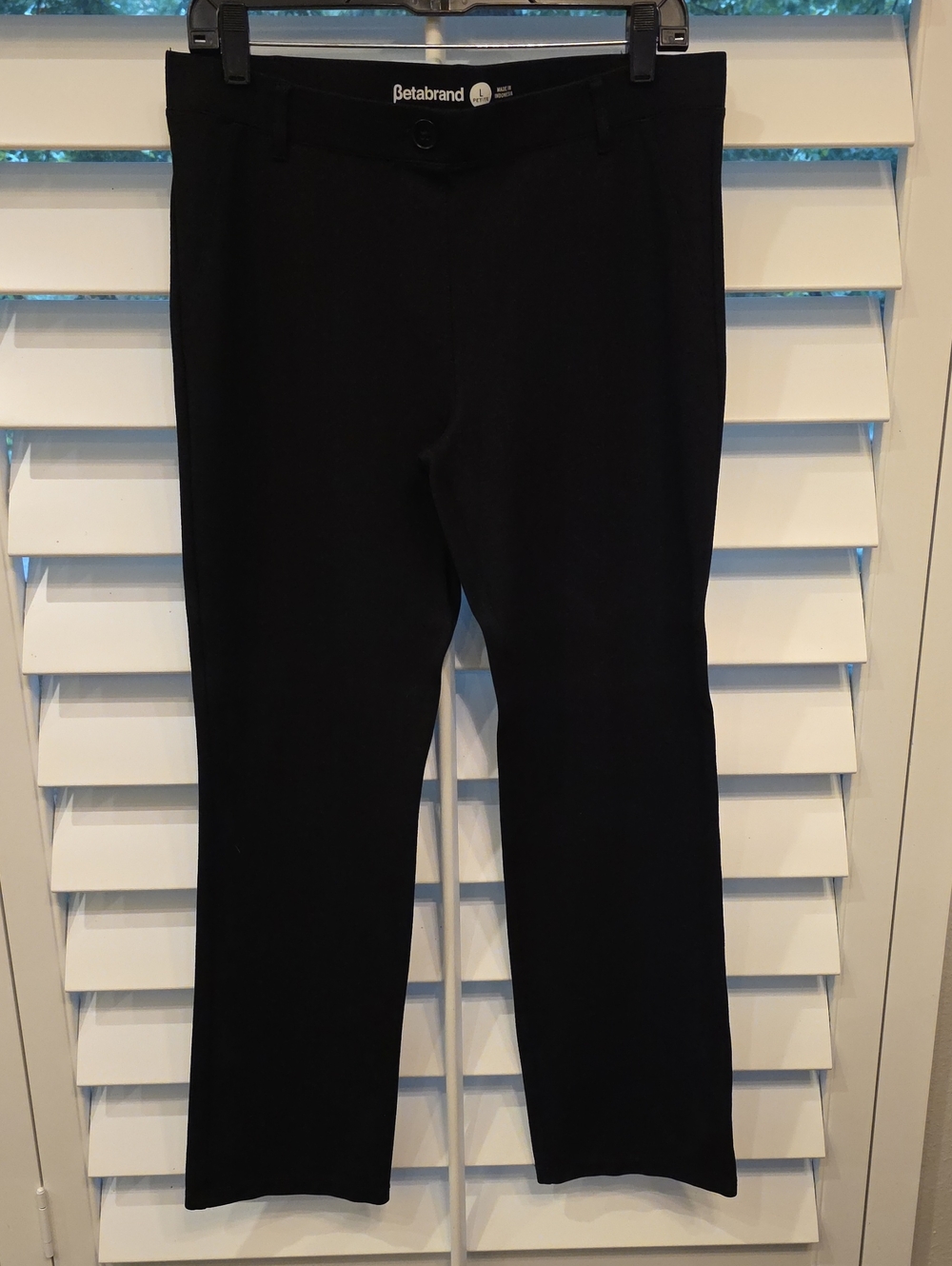 Black Betabrand Lg Petite pants